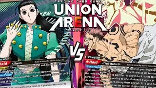 Can Purple HxH Keep Up? | Blue JJK Sukuna/Yuji vs Purple HxH Hybrid - Union Arena Gameplay