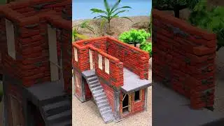 DIY Mini house buildings construction making video 