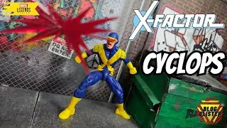 Marvel Legends Cyclops X Factor Nemesis BAF Reseña Review En Español