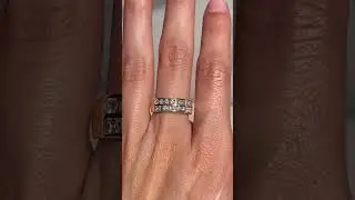 This Lovely Diamond Band Ring. a tale of ethereal beauty and conscious commitment | Gāmi Diamonds