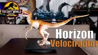 Jurassic Park Horizon Velociraptor Vinyl Model Kit