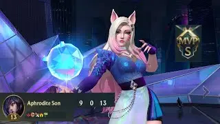 KDA All Out Ahri Platinum Rank Gameplay, Wild Rift