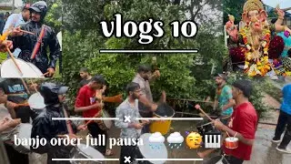 banjo orader full pausa enjoy pavsat vajavli orader 🌧️🌧️💃🎹