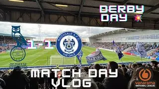 TASTY LOCAL DERBY IN THE NATIONAL LEAGUE!!! Oldham Athletic 1-1 Rochdale
