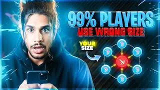 TOP 5 Best Fire Button Size for Free Fire 🔥 | Android & iOS | Pro Players Secret