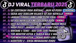 DJ TIKTOK TERBARU 2025🎵DJ SA CERITAKAN PADA BINTANG BINTANG-JAUH KO PERGI🎵DJ SEDIA AKU SEBELUM HUJAN