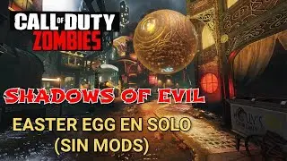 Call of Duty - SHADOWS OF EVIL - EASTER EGG EN SOLO [Full gameplay] - no comments