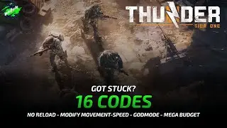 THUNDER TIER ONE Cheats: Add XP, No Reload, Godmode, ... | Trainer by PLITCH