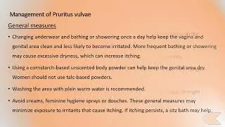 Vaginal Discharge & Pruritus vulvae