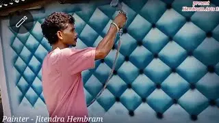 3D bhit Putaw // Painter Jitendra Hembram New Painting 3D