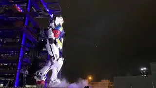New full-scale moving GUNDAM in Yokohama 12/17