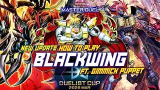 MASTER DUEL - BURN INFINITY! BUDGET DECK BLACKWING FT. GIMMICK PUPPET - DUELIST CUP 2025