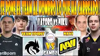 TEAM SPIRIT vs NAVI BO2[GAME 2]YATORO, COLLAPSE, MIRELE VS GOTTHEJUICE, NIKU-DREAMLEAGUE SEASON 28
