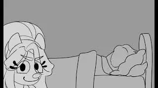 Julie wakes up frank. (welcome home animatic)