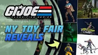 GI Joe Classified NY Toy Fair Reveals! Dinotastic Vipers & Ghosty Ninjas!