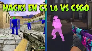 Reaccionando a HACKS en Counter Strike 1.6 vs CS:GO !!