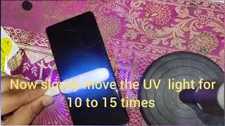Moto Edge 50 Fusion UV Glued Curved DIY Tempered Glass Installation