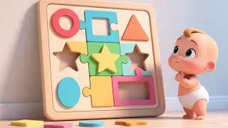 Learn Shapes & Colours 🌈 | Preschool Fun Shape Learning Video