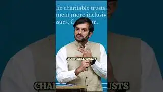 What are Public Charitable Trusts? How are they Registered? ft. Jatin Gupta Sir #shorts #upsc #ias