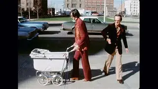 Weatherman Troy Dungan Visits With People In Downtown Dallas - February 1977