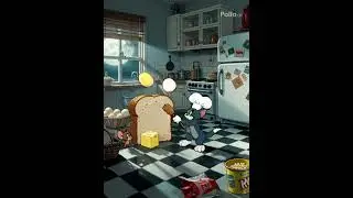 Tom and Jerry Making Omlet #funny #tomandjerry #cat #cartoon #tomandjerrystyle  #gaming