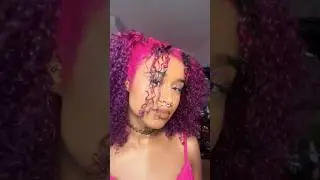 Coon Tails Hair Dye On Curly Hair! #HairDye #CurlyHair