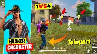 Santino Teleport Makes You Hacker 😨 20 Kills Solo vs Squad Op Gameplay 🔥Free Fire Malayalam❗️