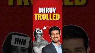 Why Dhruv Rathee Trolled Jhanvi Kapoor ?😱 #shorts