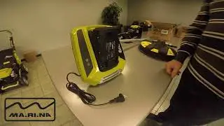 GForce XR120 Battery Powered Leaf Blower - 3-Speed Selector Switch - 120V  - Manufacturer's video