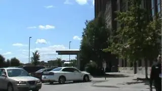 Voices of the People - present recreational area at Omaha Livestock Exchange Building