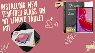 STOP SCREEN DAMAGE! 💥 EASY Lenovo Tablet Tempered Glass Installation (Perfect Bubble-Free Guide)