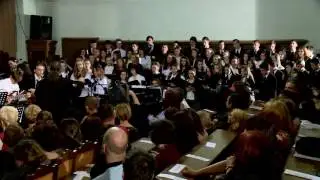 Teo Torriatte (Queen) - cover by the JZsUK Unitarian College Choir in Kolozsvár/Cluj