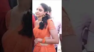 Actress Ritu Verma Hot Navel In #saree 🔥🔥 || Navel Trending Reels || #shorts #youtubeshorts #navel