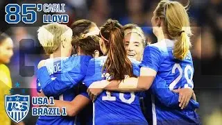 WNT vs. Brazil: Carli Lloyd Goal - Oct. 21, 2015