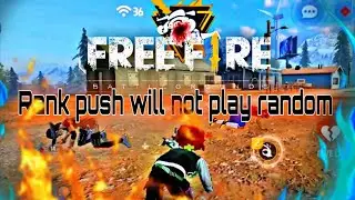Rank push will not play rand enemy || #freefire #gamplay