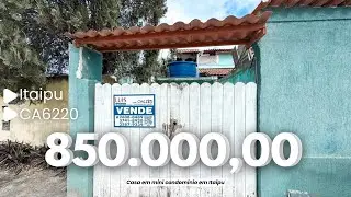 &Oacute;TIMO MINI CONDOM&Iacute;NIO EM TERRENO LEGALIZADO EM ITAIPU I LUIS IM&Oacute;VEIS (CA6220)