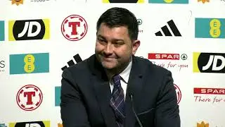 SCOTLAND WOMEN PRESS CONFERENCE: Pedro Mart&iacute;nez Losa: Scotland 0-6 England: Nations League