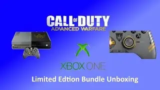 Unboxing of the Xbox One Limited Edition 1TB Call of Duty: Advanced Warfare Bundle!! XD