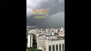 ☔️SP 🌧️ #sp #chuva #chuvas #saopaulo #s&atilde;opaulo #sao #shortviral #shortbeta #shorts #shortvideo #rj