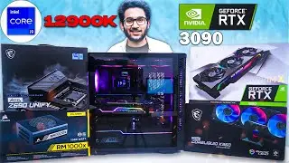 Сборка ПК Intel x MSI за 400 тыс. рупий | i9 12900K RTX 3090 | Тесты и игры (1440P и 2160P)