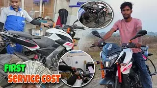 Bajaj Pulsar NS125 New Model 2025-26 First service cost ?