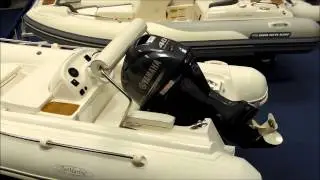 Cabrio 360 CH Convertible Tender RIB with electronically folding transom