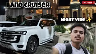 Ye konsi Car hai 🤔 | Drive the Land Cruiser 🚗 | Night vlog | @SachinVlogs-96  #trending 