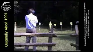 Larry Pratt Shooting Wonder 9mm from Johnny Rowlands Shootin' Show in 1991 - Flashback Friday #4
