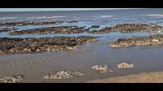 Tides coming in at Westgate-on-Sea