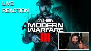 MWIII COD NEXT WATCH PARTY (LIVE REACTION)