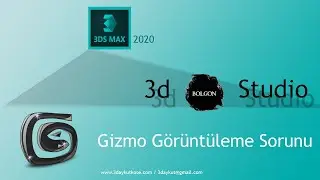 Gizmo G&ouml;r&uuml;nt&uuml;leme  Sorunu/Transform Gizmo Missing problem 3d max