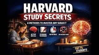 4 Study TECHNIQUES That Harvard Students Use. | Study Tips. Medexplain