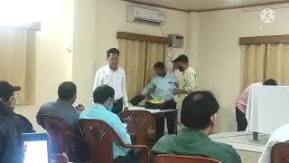 Farewell of Hon'ble General manager R Azageshan sir Farakka barrage project Farakka