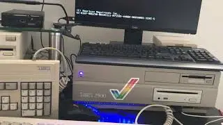 Amiga 2500 with SBC P3 Duke Nukem 3D